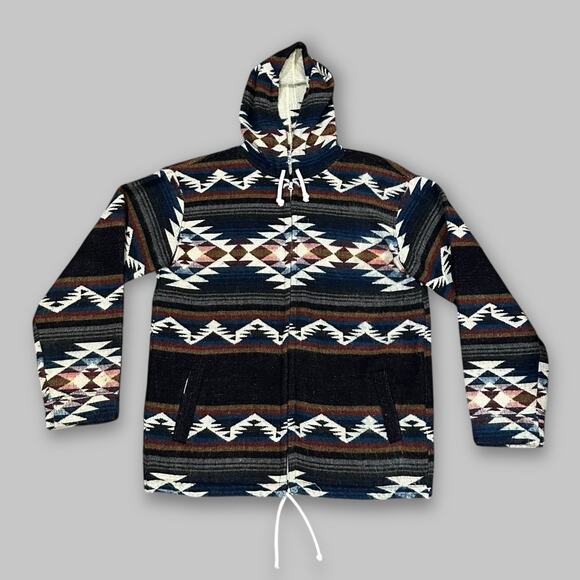 Tejidos Ruiz Ecuadorian Wool Alpaca Hoodie – Size Large - Picture 1 of 5